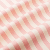 Serviettes en lin imprimées à rayures en gros, serviettes de table en tissu de lin à rayures roses avec ourlet surjeté soigné, serviettes en tissu réutilisables