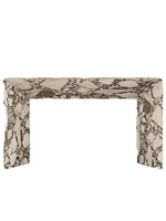 Table console murale en marbre de style Wabi-sabi, luxe léger, minimaliste italien, salon, entrée, meubles de maison, Geju Ct23567