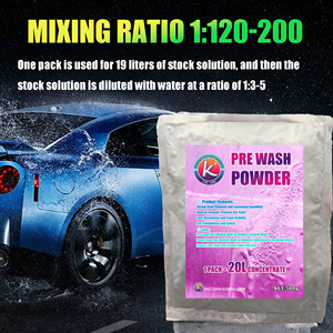 Poudre de pré-lavage concentrée pour sédiments – Produits de <span class=keywords><strong>nettoyage</strong></span> automobile professionnels pour détacher la saleté tenace et les sédiments - Product Image 1