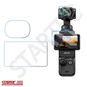 STARTRC Objectif de caméra Protecteur d'écran tactile en verre trempé pour DJI Osmo pocket 3 Action Sport Cameras