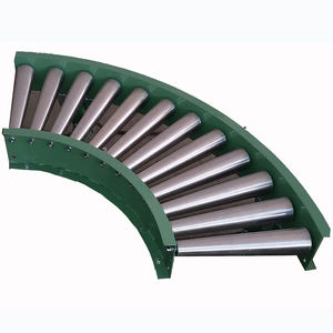 90 Graden Gebogen Zwaartekracht Roltransporteur Van, Draaiende Rollenbaan - Product Image 1