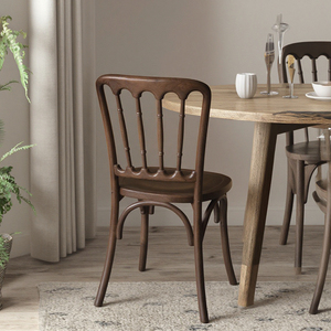 Ash Wood Dining Chair <strong>Medieval</strong> Solid Wood <strong>Furniture</strong> With Home Office, Hotel, School Use - Product Image 3