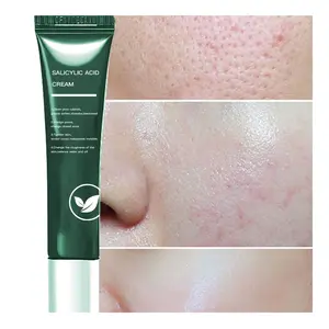 Organic Herbal Pores Refining Cream Improve Acnes Blackheads Oil Control Salicylic Acid Shrink Pore Face Care Cream