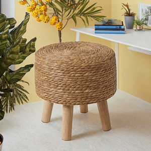 Silla Lateral de Tela Amarilla con Patas de Madera, Silla Moderna para Sala de Estar, Dormitorio, Oficina en Casa, Hospital, Escuela, Ecológica - Product Image 3