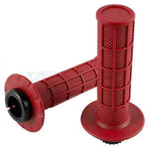 Poignées de guidon verrouillables 7/8" 22mm HALF WAFFLE MX LOCK pour motos CRF SXF KXF FC TC <span class=keywords><strong>EXC</strong></span> <span class=keywords><strong>125</strong></span> 150 250 300 - Product Image 5
