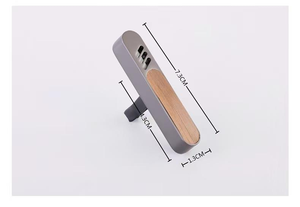 Penyegar Udara Mobil Klip Ventilasi Logam dengan Logo Ukiran Laser Custom, Pewangi Mobil untuk Lubang Udara, Klip Parfum Alami - Product Image 6