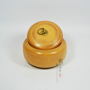 Bamboo Tea Caddy With Lid Storage Box For Tea Spoon And Packaging Organization Products - Product Image 5