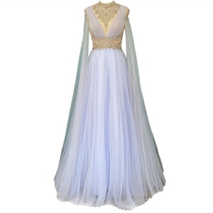 Bestidos De Bodas <span class=keywords><strong>da</strong></span> donna a manica corta con spalle scoperte viola sirena <span class=keywords><strong>da</strong></span> sera elegante Maxi abito lungo formale per festa - Product Image 1