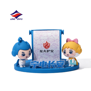 Longzhiyu, fabricant de PVC depuis 20 ans, poupée personnalisée en plastique, jouet, mascotte de dessin animé 3D personnalisée, figurine d'action en PVC OEM, figurine en PVC en boîte mystère - Product Image 6