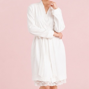 Oferta Especial: Bata de Satén Mate de Alta Calidad para Mujer, Kimono Sexy, Vestido Corto de Salón, Ropa de Dormir, Tallas Grandes, Camisón para Mujer - Product Image 3