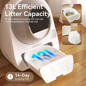 Caja de Arena Inteligente Automática y Ecológica para Gatos con Cámara IA, WiFi 5G, Autolimpieza, Capacidad de 65L para Hogares con Múltiples Gatos - Product Image 3