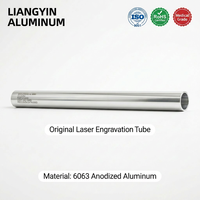 LIANGYIN certifié ISO 9001, tube en profil T en alliage d'aluminium 6063 sur mesure, soudé et thermolaqué pour générateur d'oxygène médical