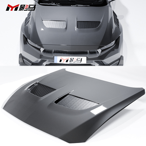 포드 머스탱 다크 호스 GTD 스타일을위한 새로운 탄소 섬유 엔진 보닛 후드 - Product Image 1