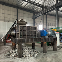 Concasseur à impact pour matériaux en blocs de grande taille, capacité maximale de 300 t/h, concasseur de déchets de construction haute capacité pour le broyage de ferraille
