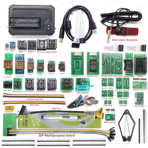 Nuevo XGecu T56 EMMC-NAND FLASH Universal programador USB + 48 adaptadores apoyo NAND/EMMC/MCU/ISP IC Chips