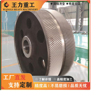 โรงงานผลิตเฟืองส่งกำลังและเฟืองโซ่สำหรับเครื่องจักรเหมืองซีเมนต์และเครื่องจักรโลหะวิทยา - Product Image 2