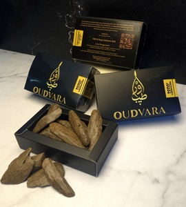 Auténtica Corteza de Oudh Sanai Layal Merauqi de 50g, Aroma Puro y Especiado con Notas Terrosas para el Hogar y Rituales Espirituales - Product Image 3