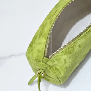 Sac à bandoulière vert en daim pour femme, sacs à main élégants pour filles, nouveaux sacs fourre-tout de créateur pour femmes - Product Image 3