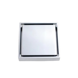 Watermarket 100x100 mét vuông rắn brass chống mùi phòng tắm vòi hoa sen xả Bìa Bộ Lọc 100% rắn brass cống sàn làm cho - Product Image 2