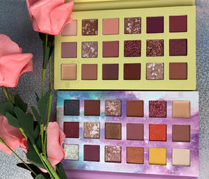 Palette d'ombres à paupières de maquillage 18 couleurs scintillantes pigmentées Top vente en gros de cosmétiques coréens mats à haute teneur en pigments - Product Image 4