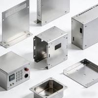 Marcos Metálicos, Piezas de Hardware Personalizadas de Fábrica, Cajas para Computadora con Recubrimiento en Polvo, Gabinetes Eléctricos
