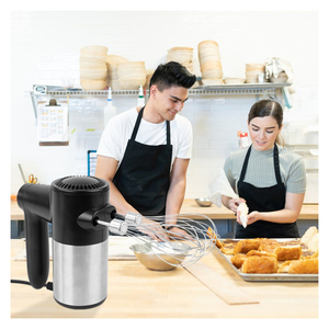 Batidora <span class=keywords><strong>de</strong></span> Mano con 9 Velocidades, Doble Varilla Mezcladora, Diseño Duradero, Fácil <span class=keywords><strong>de</strong></span> Limpiar, para Uso en Repostería - Product Image 4