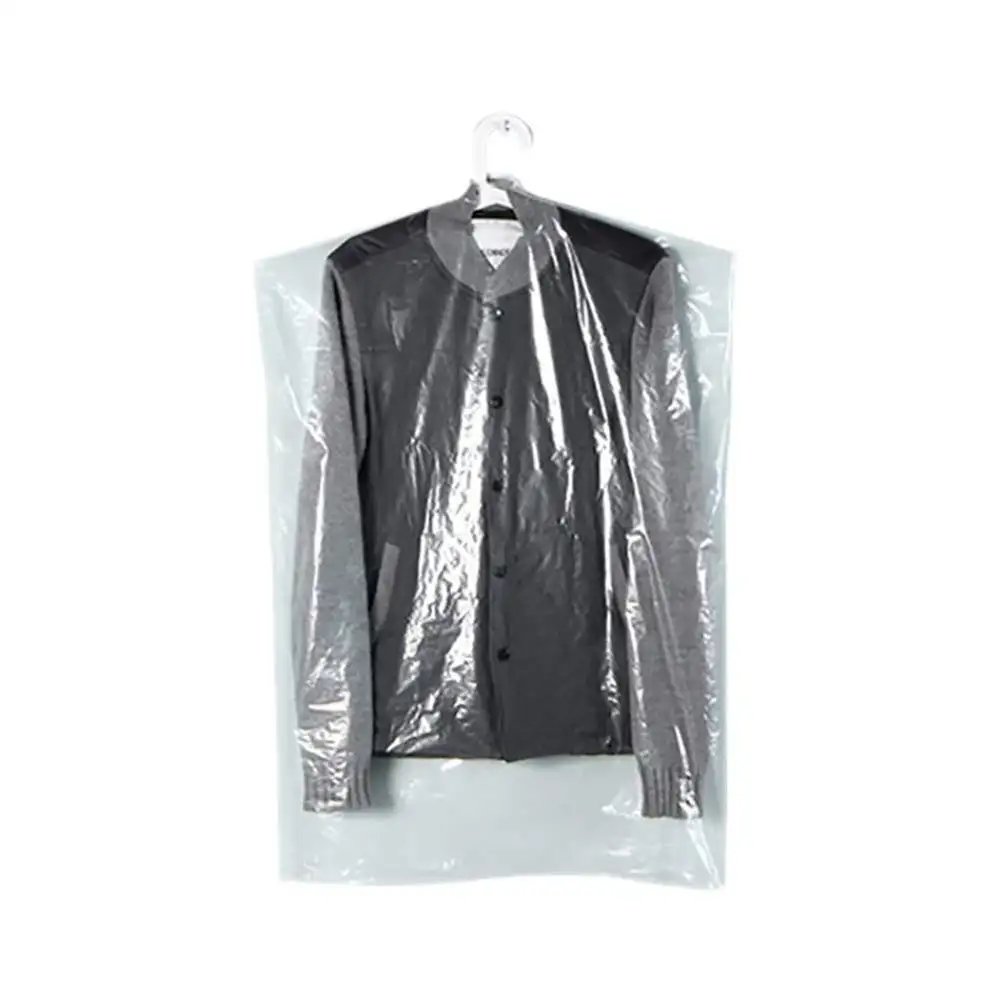 Индивидуальный Пластиковый пакет для химчистки/сумки для химчистки с верхним отверстием/пакет для упаковки одежды для стирки
