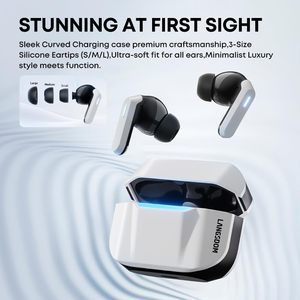 V6.0 Earphone True Wireless Stereo Headset Smart APP Control ANC Enc Noise Cancelling Headphone Low Latency Earbud - Product Image 2