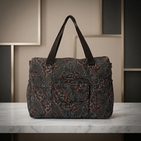 Sac à main de voyage personnalisé en polyester, sac à langer élégant et imperméable pour maman, idéal pour adultes et bébés