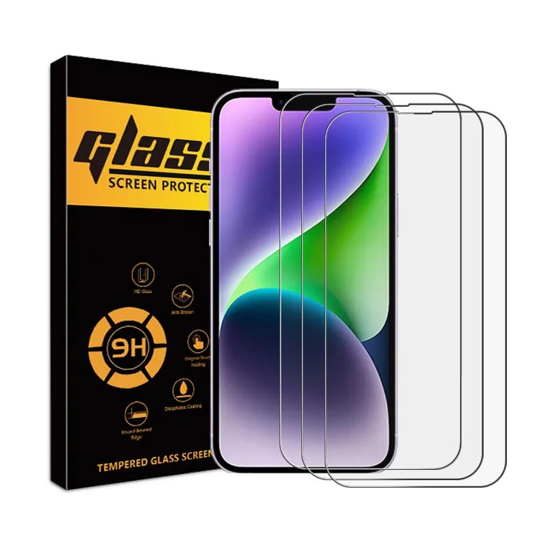 9H 2.5D Advanced Tempered Glass Screen Movie for Apple iPhone 13 12 14 Pro Max Screen Protector Explosion Proof