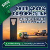 Agente de Transporte Aéreo de Carga Pesada de China a Arabia Saudita, Riad, Jeddah, Entrega DDP, Despacho de Aduanas Rápido