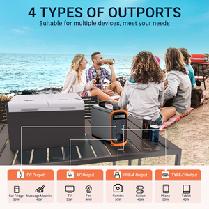 150W Mini Portable AC Power Bank Solar Charging Compatible Power Station for <b>Mobile</b> Phones Laptops - Product Image 5