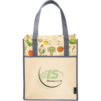 Sac non tissé personnalisé adapté aux articles de usage quotidien, petit sac de shopping laminé