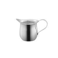 Yolecen Moderne En Acier Inoxydable Mini Café Et Lait Tasse En Forme De Tambour Latte Art Petite Tasse avec Bouche Pointue pour Milkshake & Lait