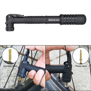 Baimei Draagbare Mini Fietspomp Schrader Presta Klep Mtb Racefiets Band Inflator Hand Luchtbal Naaldslangpomp Fietsen - Product Image 5
