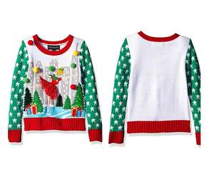 Jersey de cuello redondo para niños y adultos, Jersey de punto de alta calidad con diseño de Navidad, a la moda, <span class=keywords><strong>2021</strong></span> - Product Image 1