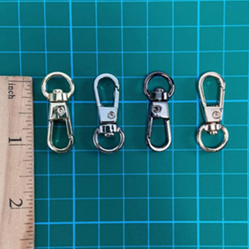 Zine合金メタルストラップフックゴールド/シルバー/ブロンズスイベル