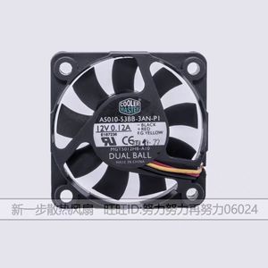 คูลเลอร์มาสเตอร์ 50 มม. 12V 0.12A พัดลม CPU คอมพิวเตอร์แบบลูกปืนคู่สำหรับเดสก์ท็อป - Product Image 1