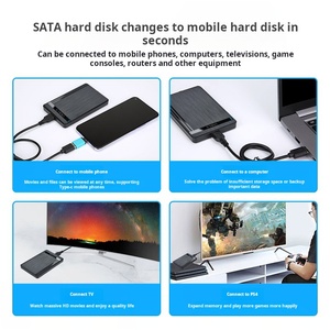 X827 di động bên ngoài ổ cứng bao vây SATA để USB 3.0 trường hợp ổ cứng cho 2.5 "SATA <span class=keywords><strong>HDD</strong></span> SSD - Product Image 5