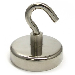 Mạnh mẽ công nghiệp NdFeB móc từ 22lb mạnh mẽ nhiệm vụ nặng nề nam châm vĩnh cửu với dịch vụ cắt - Product Image 1