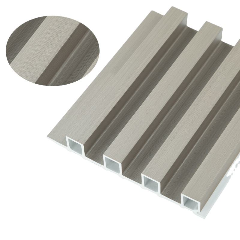 Interior Decorative 3D Fluted Bamboo WPC Eco Wood Wall Panel ...