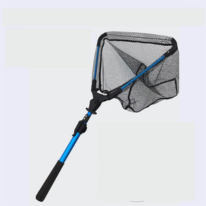 Filet de pêche flottant en alliage d'aluminium, m, accessoire pliable, télescopique, à mouche de mer - Product Image 1