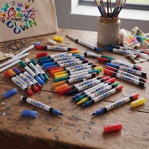 <span class=keywords><strong>Rotuladores</strong></span> de Tela de Venta Caliente, <span class=keywords><strong>Rotuladores</strong></span> Lavables de 12 Colores para Ropa Pintada a Mano, Marcadores de Graffiti para Lienzo - Product Image 5