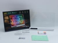 Tableau mémo effaçable en acrylique avec lumière RGB rechargeable, personnalisable avec logo, OEM/ODM, commande en gros, tableau de dessin LED – Vente directe usine