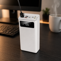 İdeal Cargador güç bankaları çıkış Powerbank 30000mAh ayna akıllı cihaz için LCD ekran harici pil Pawer bankası