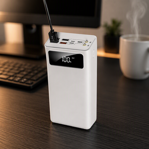 <span class=keywords><strong>Batterie</strong></span> Externe Portable Idéale Power Bank 30000mAh avec Écran LCD Miroir pour Appareils Intelligents - Product Image 5