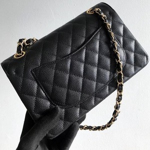 Borsa a tracolla da donna di lusso 2026 in vera pelle con chiusura a fermaglio, elegante, portatile, impermeabile, con logo - Product Image 2