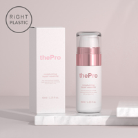 YO-D nouveau luxe cosmétique en plastique 30ml 50ml Lotion pompe bouteille rose violet soins de la peau visage crème sérum emballage conteneur