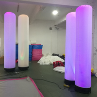 Tube lumineux gonflable LED en vente chaude 2020, colonne lumineuse gonflable, totem gonflable pour événement