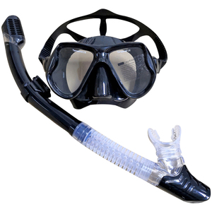 성인 핫 세일 쉬운 호흡 수중 수영 다이빙 장비 Freediving 마스크 실리콘 다이빙 마스크 스노클 스노클링 세트 - Product Image 1